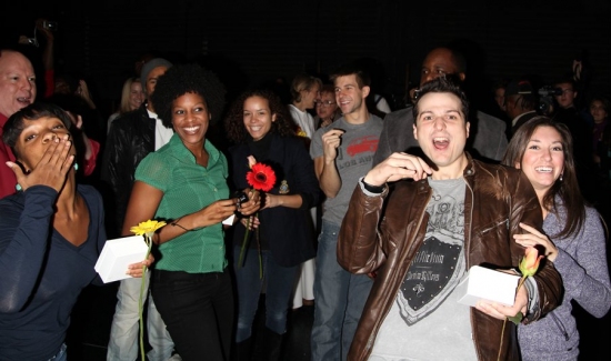 Photo Coverage: MEMPHIS Opening Night on Broadway - The Gyspy Robe Ceremony! Image