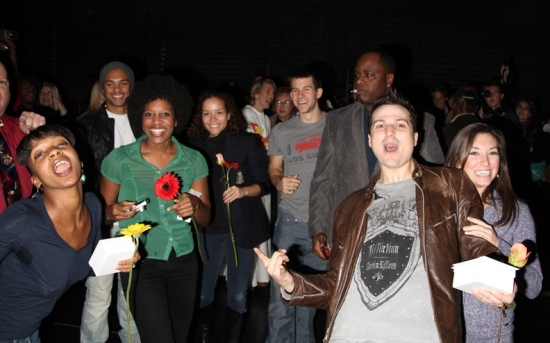 Photo Coverage: MEMPHIS Opening Night on Broadway - The Gyspy Robe Ceremony! Image