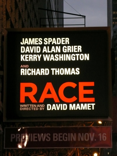 Photo Preview: RACE Marquee Unveiled at the Barrymore Theatre Image