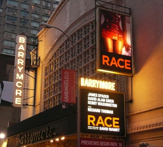 Photo Preview: RACE Marquee Unveiled at the Barrymore Theatre Image