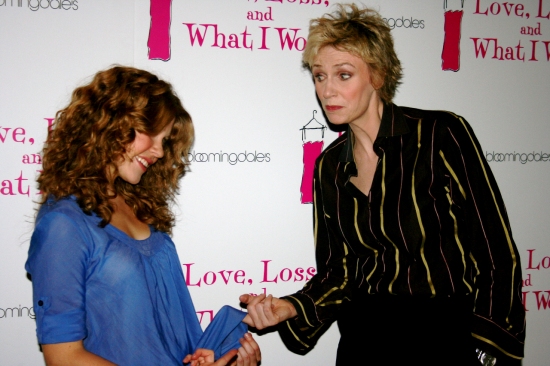 Lisa Joyce and Jane Lynch Photo