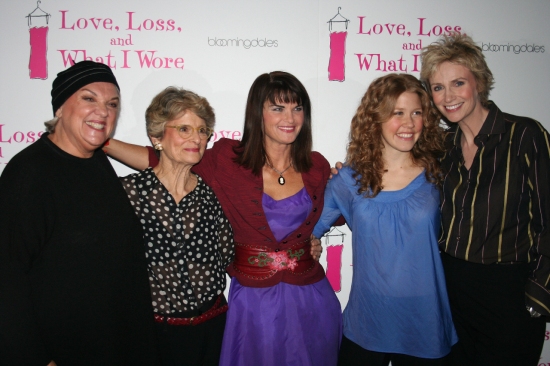 Tyne Daly, Mary Louise Wilson, Mary Birdsong, Lisa Joyce and Jane Lynch Photo