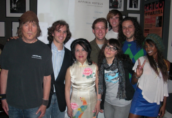 Photo Coverage: Wing Welcomes the Cast of HAIR to Birdland, Final Show Tonight 