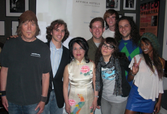 Photo Coverage: Wing Welcomes the Cast of HAIR to Birdland, Final Show Tonight Image
