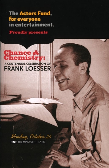 Photo Coverage: Chance and Chemistry: A Celebration of Frank Loesser - Curtain Call Image