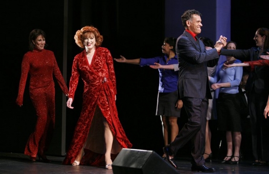 Michele Lee, Charles Busch and Brian Stokes Mitchell Photo