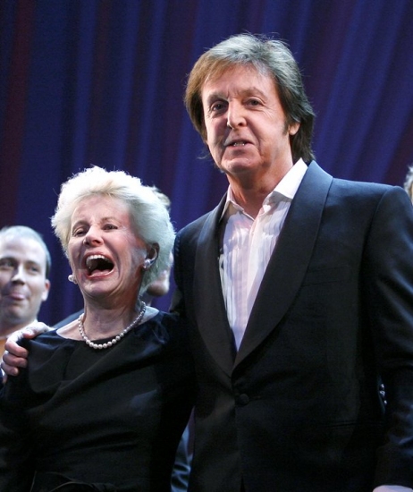 Jo Sullivan Loesser and Paul McCartney Photo