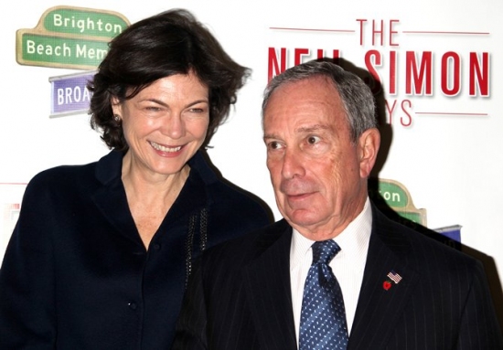 Diana Taylor and Mayor Michael Bloomberg Photo
