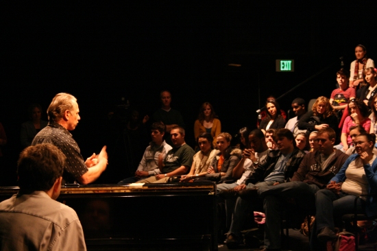 Photo Flash: TOM WOPAT Leads A Master Class For UNCC Students Image