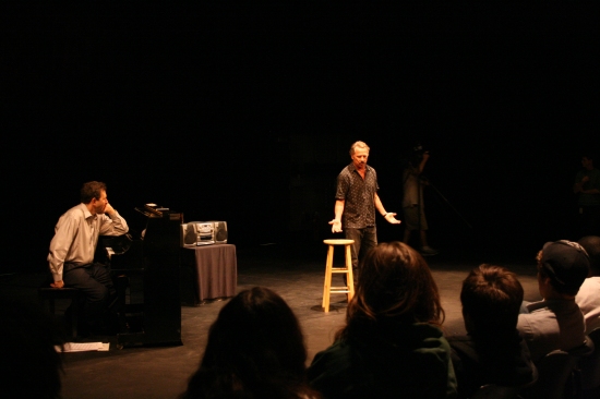 Photo Flash: TOM WOPAT Leads A Master Class For UNCC Students Image