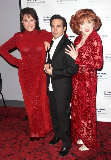 Michele Lee, Mario Cantone and Charles Busch Photo