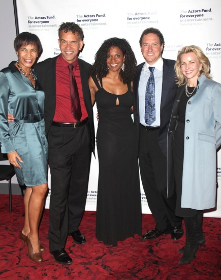 Allyson Tucker, Brian Stokes Mitchell. Audra McDonald, Kevin McCollum and Lynette Per Photo