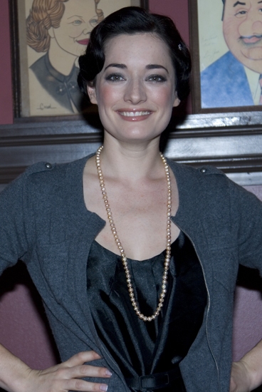 Photo Coverage: MARY POPPINS Stars Laura Michelle Kelly and Christian Borle Meet the Press at Sardi's Image