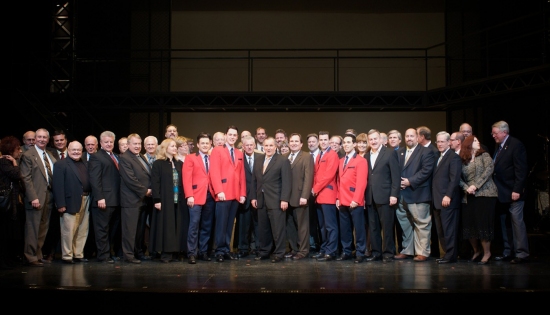 Photo Flash: Mayors Richard Daley & Jeffrey Sherwin Celebrate Two Years of JERSEY BOYS Image