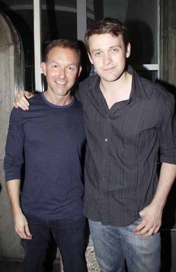 Dan Jinks and Michael Arden at Upright Cabaret Photo