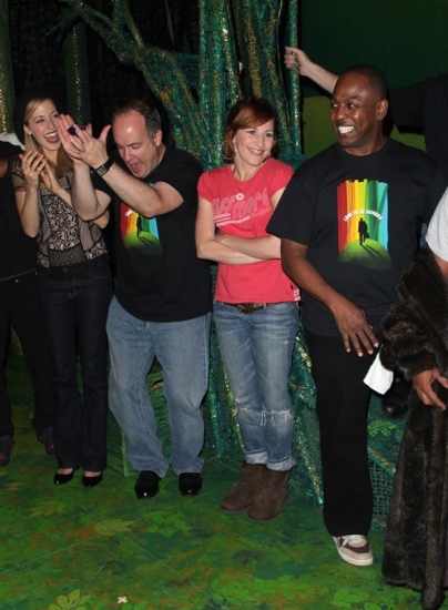 Photo Coverage: FINIAN'S RAINBOW's Big Opening Night  - The Gypsy Robe Ceremony! Image