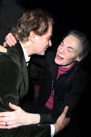 Kevin Kline and Marian Seldes Photo
