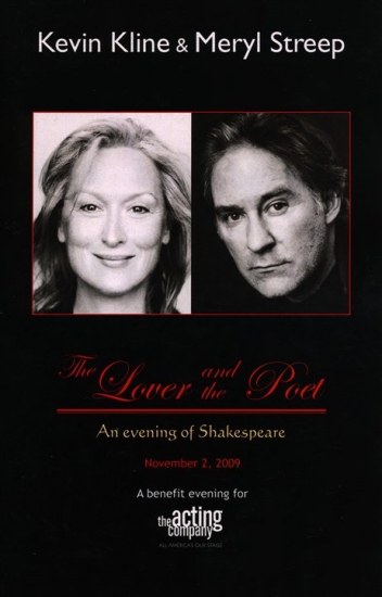 Photo Coverage: 'The Lover and the Poet' The Acting Company Benefit Performance Image