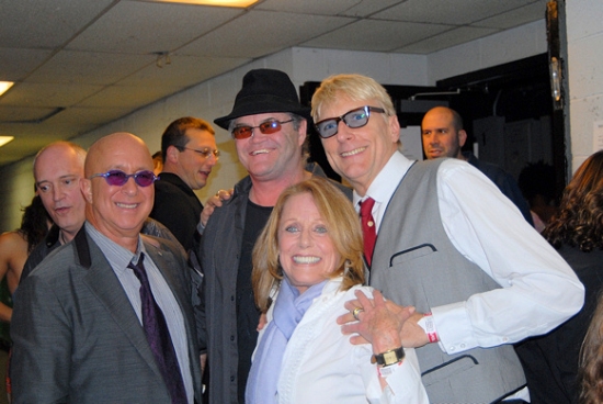 Donnie Kehr, Paul Shaffer, Micky Dolenz, Lesley Gore, and Will Lee Photo