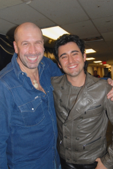 Jeremy Schonfeld and John Lloyd Young Photo