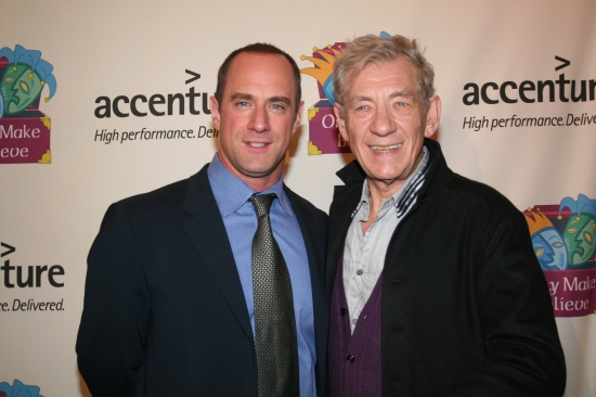 Christopher Meloni and Sir Ian McKellen Photo