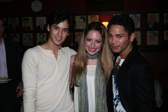 Isaac Calpito, Nancy Renee Braun and Michael Rosen Photo