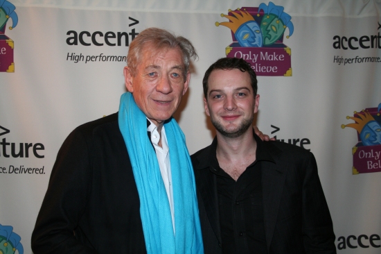 Sir Ian McKellen and Euan Morton Photo