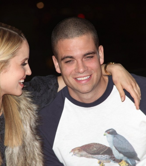 Dianna Agron and Mark Salling Photo