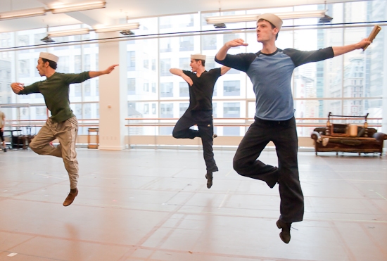 Photo Coverage: The Cast of Paper Mill Playhouse's ON THE TOWN Meets the Press! Image