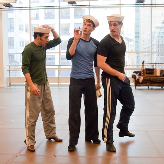 Photo Coverage: The Cast of Paper Mill Playhouse's ON THE TOWN Meets the Press! Image