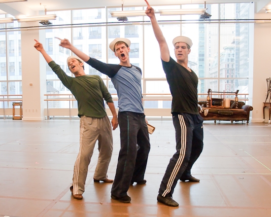 Photo Coverage: The Cast of Paper Mill Playhouse's ON THE TOWN Meets the Press! Image