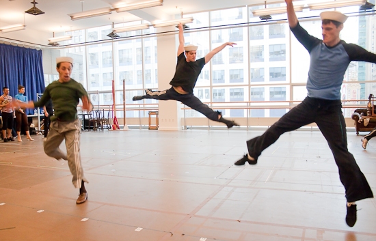 Photo Coverage: The Cast of Paper Mill Playhouse's ON THE TOWN Meets the Press! Image