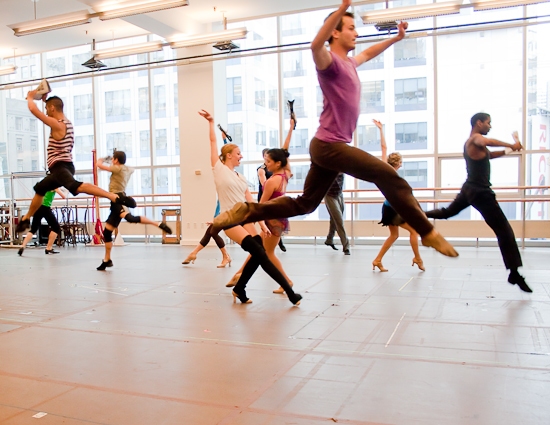 Photo Coverage: The Cast of Paper Mill Playhouse's ON THE TOWN Meets the Press! Image