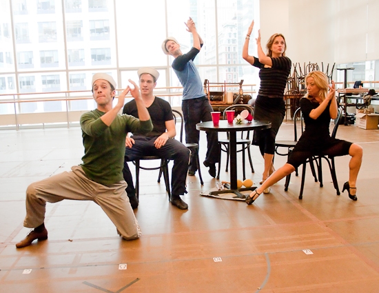 Photo Coverage: The Cast of Paper Mill Playhouse's ON THE TOWN Meets the Press! Image