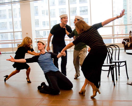 Photo Coverage: The Cast of Paper Mill Playhouse's ON THE TOWN Meets the Press! Image