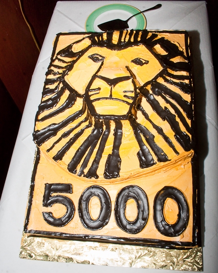 Photo Coverage: 'LION KING' Hits 5000! Image