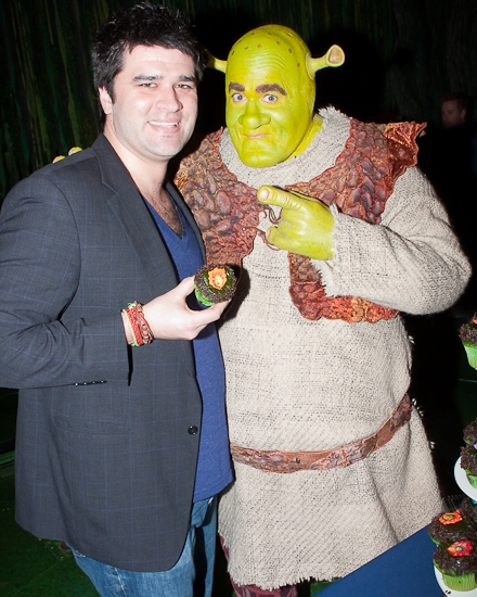 Photo Coverage: SHREK THE MUSICAL Celebrates One Year on Broadway and Bids Star Brian d'Arcy James Farewell Image