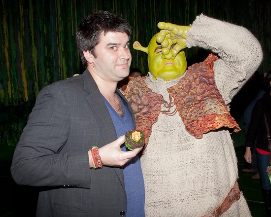 Photo Coverage: SHREK THE MUSICAL Celebrates One Year on Broadway and Bids Star Brian d'Arcy James Farewell Image