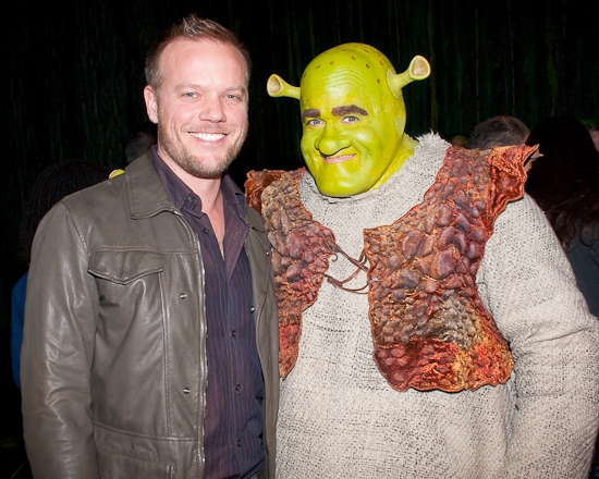 Photo Coverage: SHREK THE MUSICAL Celebrates One Year on Broadway and Bids Star Brian d'Arcy James Farewell Image