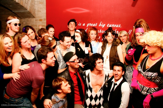 Photo Flash: The Latch Key's Kid's Dead Celebrity Halloween Ball Image