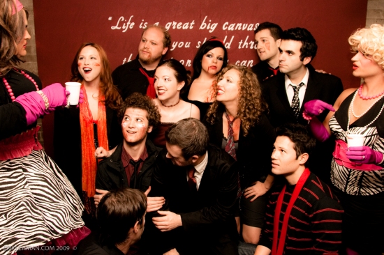Photo Flash: The Latch Key's Kid's Dead Celebrity Halloween Ball Image