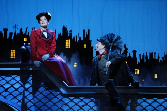Photo Flash: Laura Michelle Kelly and Christian Borle Star In MARY POPPINS Image