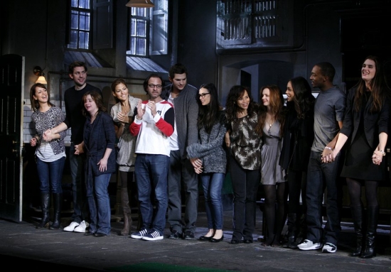 Photo Coverage: 'THE 24 HOUR PLAYS ON BROADWAY' - All-Star Curtain Call Image