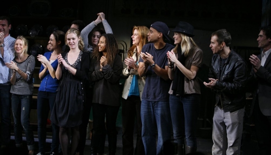 Photo Coverage: 'THE 24 HOUR PLAYS ON BROADWAY' - All-Star Curtain Call Image