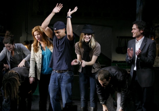 Photo Coverage: 'THE 24 HOUR PLAYS ON BROADWAY' - All-Star Curtain Call 