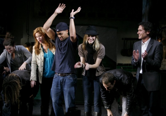 Photo Coverage: 'THE 24 HOUR PLAYS ON BROADWAY' - All-Star Curtain Call Image