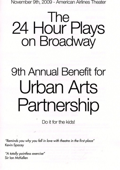 Photo Coverage: 'THE 24 HOUR PLAYS ON BROADWAY' - All-Star Curtain Call Image