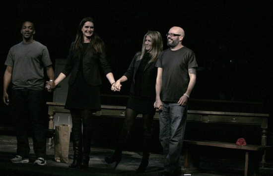Photo Coverage: 'THE 24 HOUR PLAYS ON BROADWAY' - All-Star Curtain Call Image