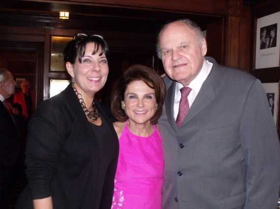 Christine Pedi, Tovah Feldshuh and George S. Irving Photo