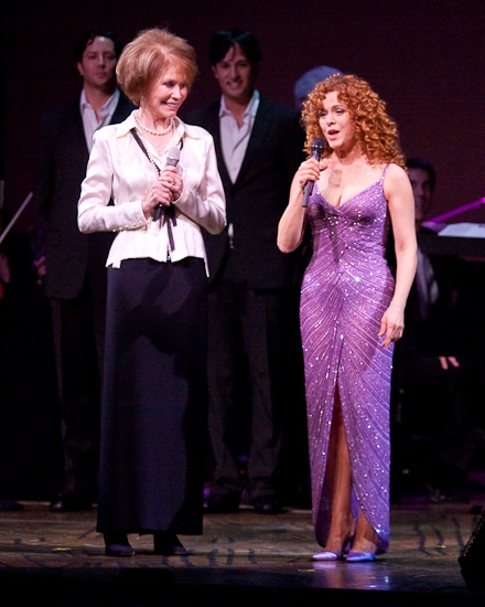Mary Tyler Moore and Bernadette Peters Photo